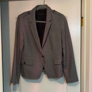 Banana Republic Charcoal Gray Women's Tailored Blazer